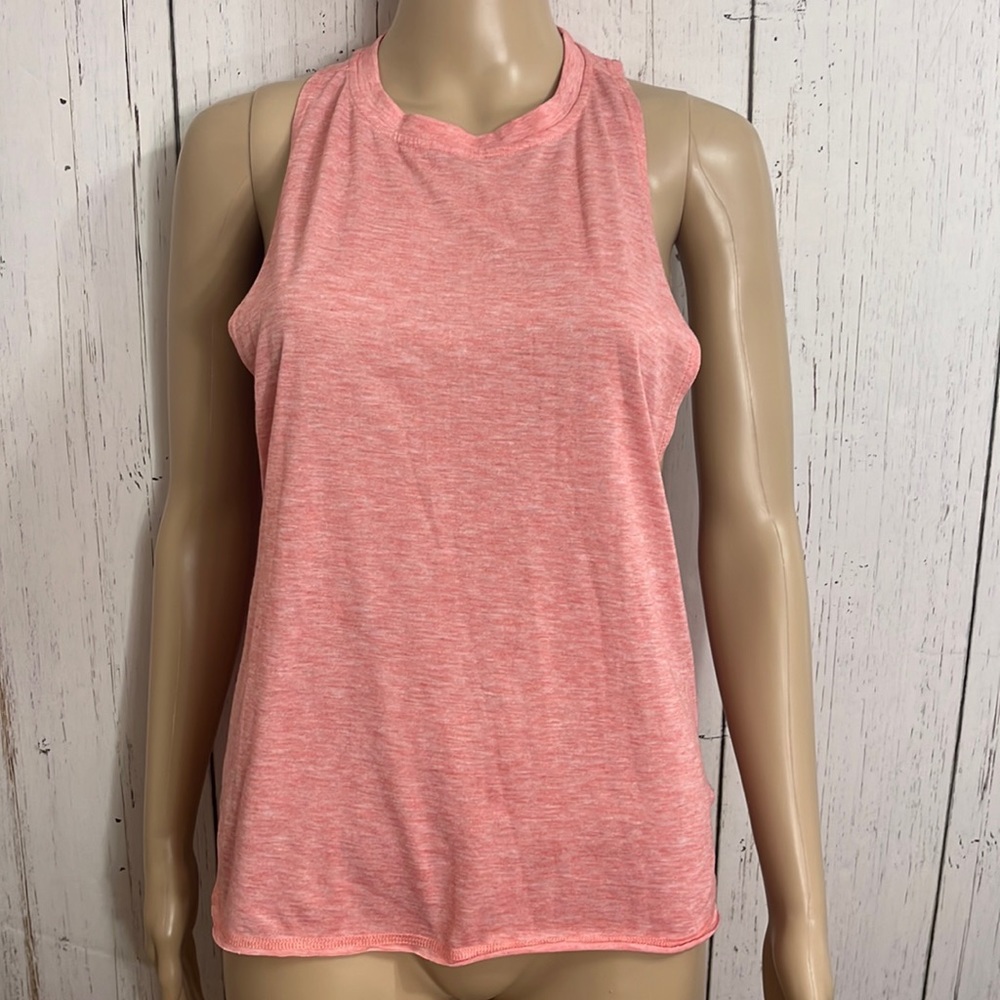 Icyzone XS Pink Red Muscle Tank Top